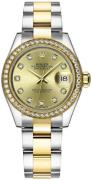 Rolex Dameklokke 279383RBR-0012 Lady-Datejust 28 Gulltonet/18 karat