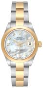 Rolex Dameklokke 279163-0014 Lady-Datejust 28 Hvit/18 karat gult gull