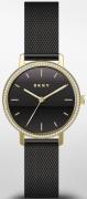 DKNY Dameklokke NY2982 The Modernist Sort/Stål Ø32 mm