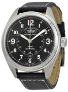 Hamilton Herreklokke H70505733 Khaki Sort/Lær Ø42 mm