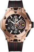 Hublot Herreklokke 402.OX.0138.WR Big Bang 45mm Skjelettkuttet/Gummi