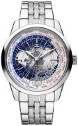 Jaeger LeCoultre Herreklokke 8108120 Geophysic Blå/Stål Ø41.6 mm