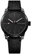 Tommy Hilfiger Herreklokke 1791384 Dress Sort/Lær Ø42 mm