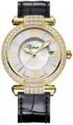 Chopard Dameklokke 384221-0003 Imperiale Sølvfarget/Lær Ø36 mm