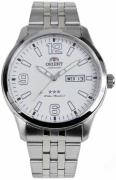 Orient 3 Star Herreklokke SAB0B006WB Hvit/Stål Ø43 mm