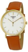 Tissot Herreklokke T109.410.36.031.00 T-Classic Hvit/Lær Ø38 mm