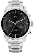 Tommy Hilfiger Herreklokke 1710419 Sawyer Sort/Stål Ø44 mm