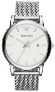 Emporio Armani Herreklokke AR1812 Classic Hvit/Stål Ø41 mm