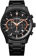 Citizen Herreklokke AN8195-58E Sort/Stål Ø42 mm