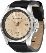 Police Herreklokke P12591JS14 Beige/Lær Ø44 mm