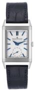 Jaeger LeCoultre Herreklokke 3908420 Reverso Tribute Sølvfarget/Lær