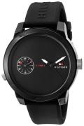 Tommy Hilfiger Herreklokke 1791326 Sport Sort/Gummi Ø44 mm