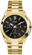 Guess Herreklokke W1176G3 Sort/Gulltonet stål Ø44 mm