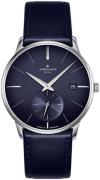 Junghans Herreklokke 58/4901.00 Meister Blå/Lær Ø38.4 mm