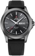 Swiss Military Herreklokke SMP36040.19 Chrono Sort/Gummi Ø42 mm