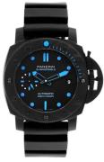 Panerai Herreklokke PAM00960 Submersible Sort/Gummi Ø42 mm