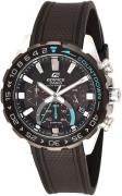 Casio Herreklokke EFS-S550PB-1AVUEF Edifice Sort/Gummi Ø44 mm