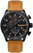 Timberland Herreklokke TBL14816JLB.02 Sort/Lær Ø46 mm