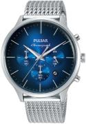 Pulsar Herreklokke PT3893X1 Regular Blå/Stål Ø43 mm