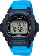 Casio Herreklokke W-219H-2A2 Collection Sort/Resinplast Ø47 mm