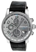 Montblanc Herreklokke 107339 Timewalker Grå/Lær Ø43 mm