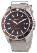 Gant Herreklokke W70633 Seabrook Brun/Tekstil Ø45 mm