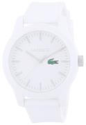 Lacoste 12.12 Herreklokke 2010762 Hvit/Gummi Ø42 mm