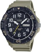 Casio Herreklokke MRW-210H-5AVEF Collection Sort/Resinplast Ø52.6 mm