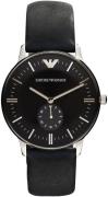 Emporio Armani Herreklokke AR0382 Classic Sort/Lær