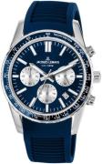 Jacques Lemans 1-2059C Liverpool Blå/Gummi Ø39 mm