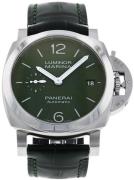 Panerai Herreklokke PAM01304 Luminor Grønn/Lær Ø40 mm