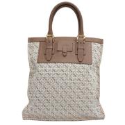 Pre-owned Beige Canvas Loewe Tote