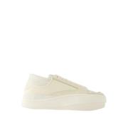 Lux Bball Low Sneakers - Skinn - Hvit