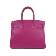 Pre-owned Hermès Birkin i rosa skinn