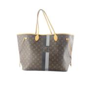 Pre-owned Grått skinn Louis Vuitton Neverfull