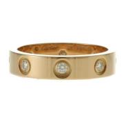 Pre-owned Gull Rose Gull Cartier Ring