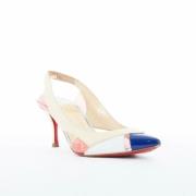 Pre-owned Beige skinn Christian Louboutin hæler