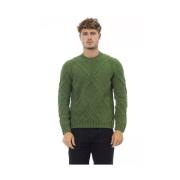 Grønn Merinoull Crewneck Sweater