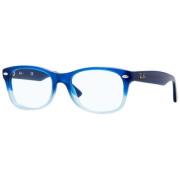 Blue Shaded Crystal Dark Blue Eyewear Frames