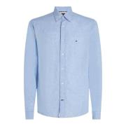 Pigment Dyed Li Solid Rf Skjorte - Vessel Blue