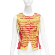 Pre-owned Rød Hermès-vest i silke