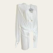 Pre-owned Hvit polyester Loewe kjole