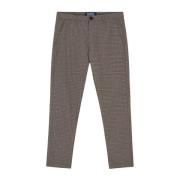 Beige Check Gabba Paul Billo Pants