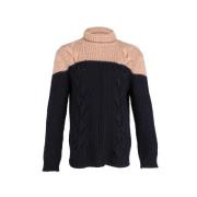 Pre-owned Navy Plast Dries Van Noten genser