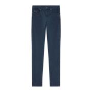 Blå Slim Fit Stretch Jeans