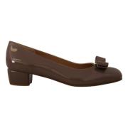 Caraway Brown Skinnpumps