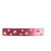 Star Stud Hair Clip Large Berry