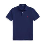 Slim Fit Mesh Polo Shirt