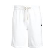 Myke Bomullsblandede Fleece Shorts