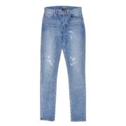 Pre-owned Marineblå bomull Saint Laurent Jeans